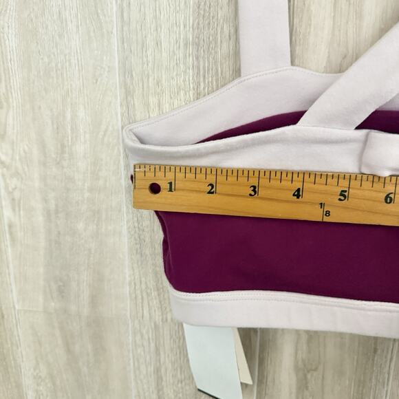 Beyond Yoga Kate Spade Sports Bra Womens Medium Color Block Athletic Workout - Picture 12 of 13